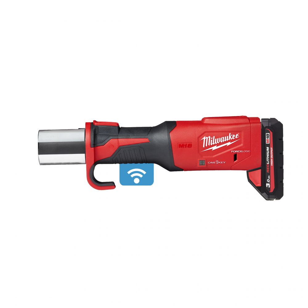 Milwaukee - Bürstenloses Akku-Presswerkzeug M18 Force Logic ONE-KEY  (M18 ONEBLHPT-302C GEBERIT MAPR 